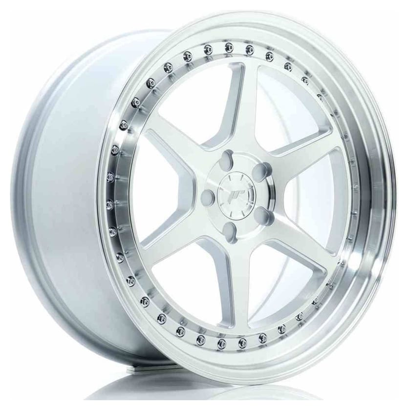 JR Wheels JR43 19x8,5 ET15-35 5H BLANK Silver w/Machined Face