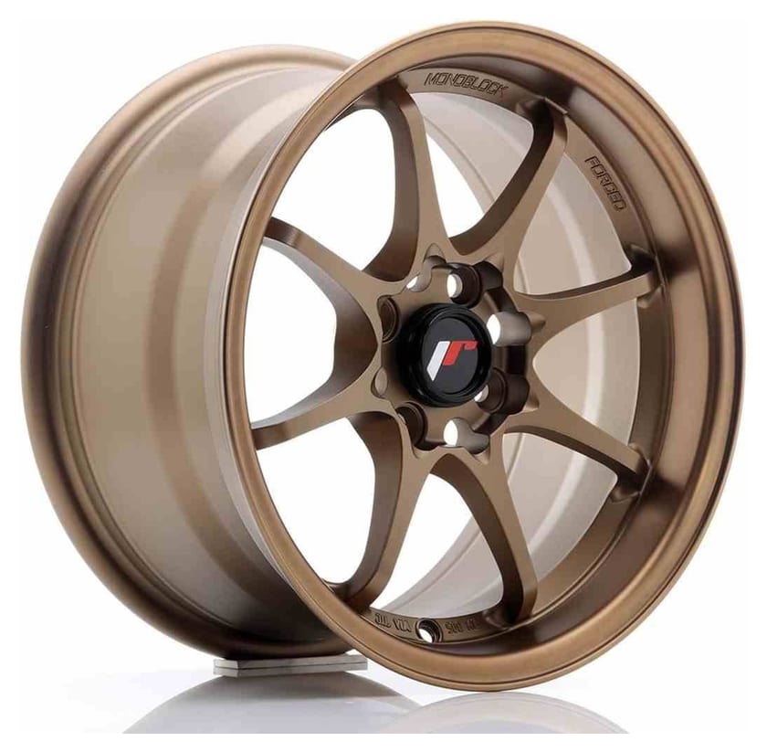 JR Wheels JR5 15x8 ET28 4x100 Dark Anodized Bronze