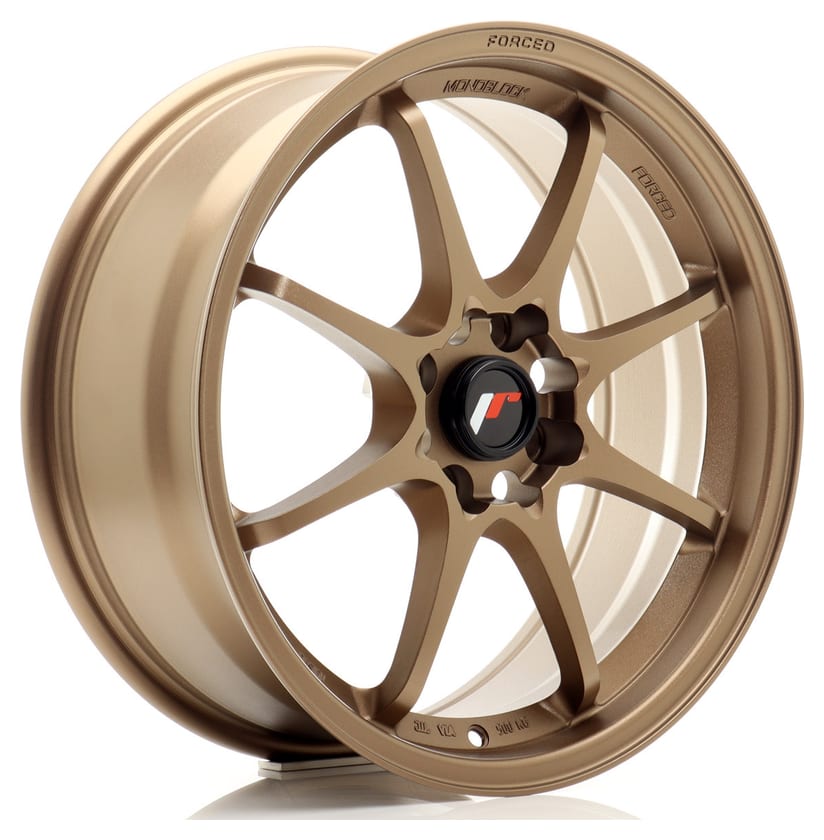 JR Wheels JR5 17x7 ET25 4x108 Dark Anodized Bronze