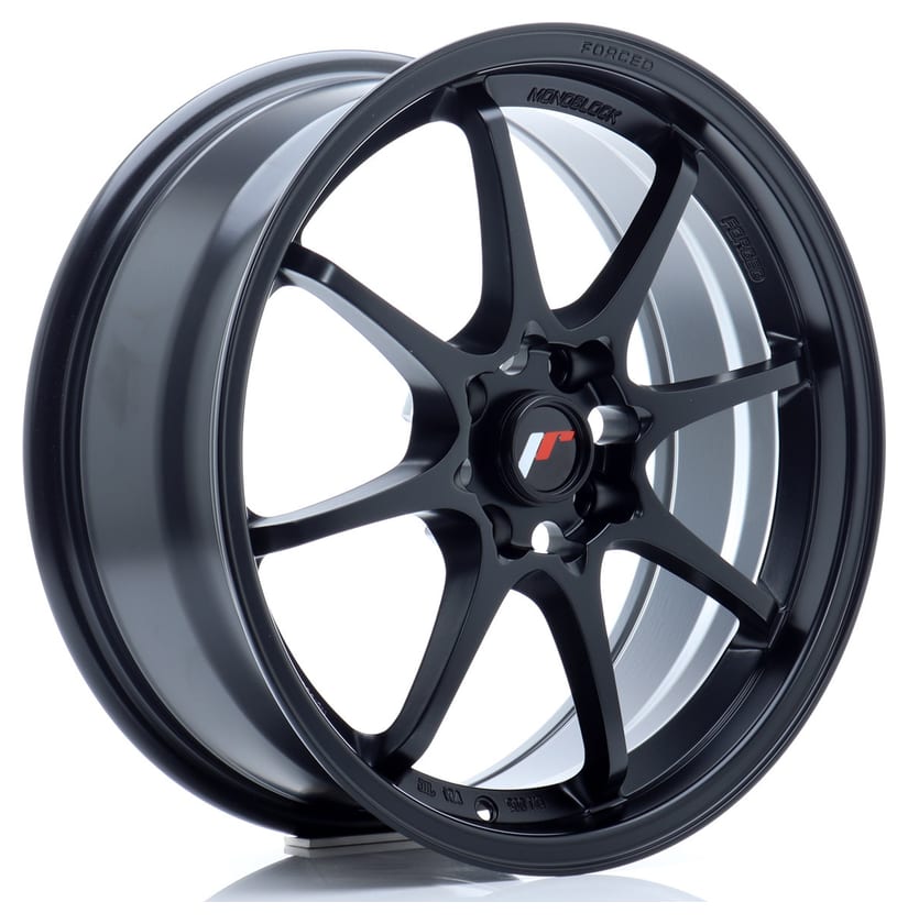 JR Wheels JR5 17x7 ET25 4x108 Matt Black