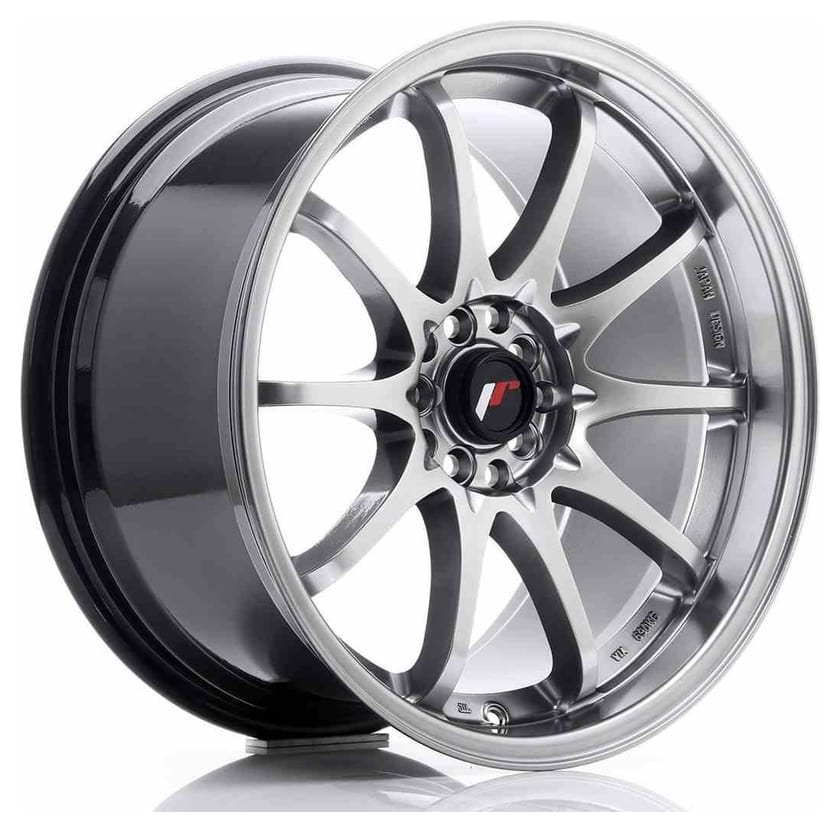 JR Wheels JR5 18x9,5 ET22 5x100/114,3 Hyper Black