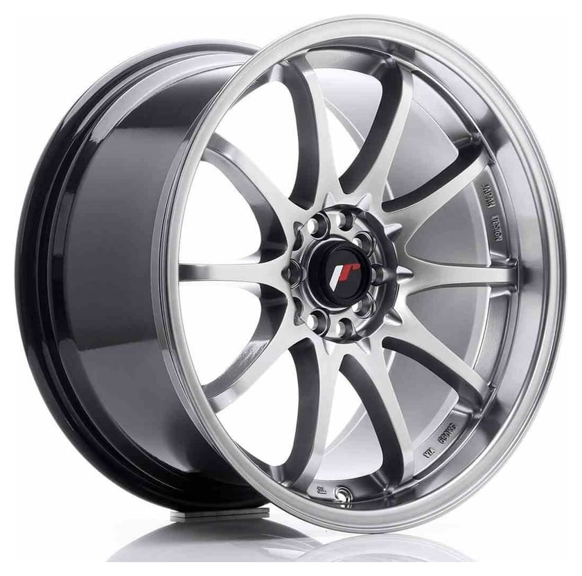 JR Wheels JR5 18x9,5 ET38 5x100/114,3 Hyper Black