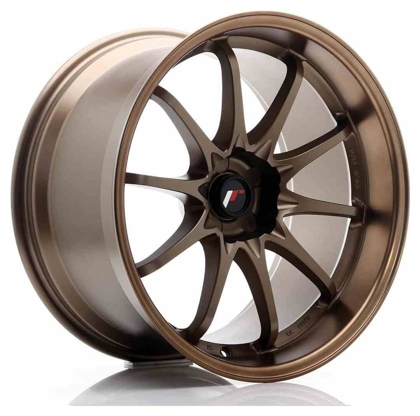 JR Wheels JR5 19x10.5 ET12 5H BLANK Dark Anodized Bronze