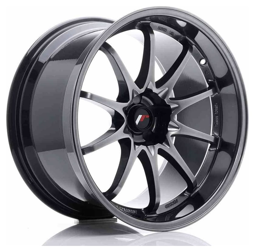 JR Wheels JR5 19x10.5 ET12 5H BLANK Hyper Black
