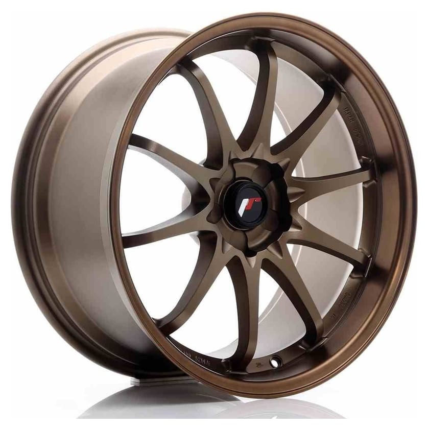 JR Wheels JR5 19x9.5 ET12-36 5H BLANK Dark Anodized Bronze