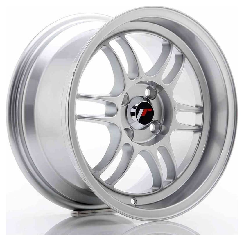 JR Wheels JR7 15x8 ET35 4x100 Silver