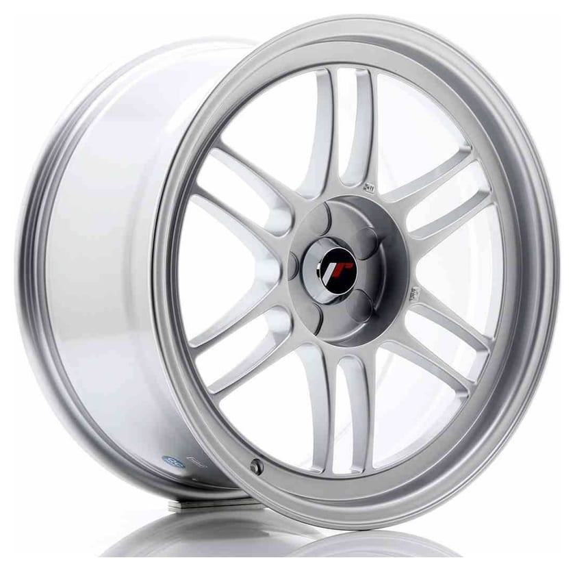 JR Wheels JR7 18x9 ET35 5H BLANK Silver