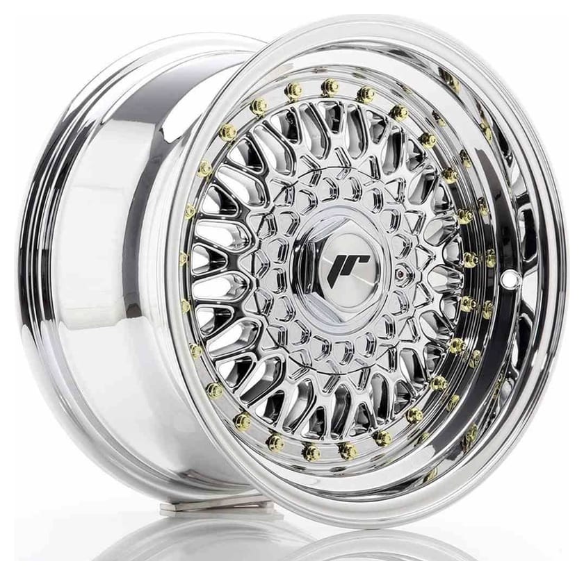 JR Wheels JR9 15x8 ET20 4x100/108 Chrome