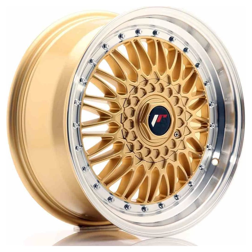 JR Wheels JR9 17x7,5 ET35 5x100/114 Gold w/Machined Lip
