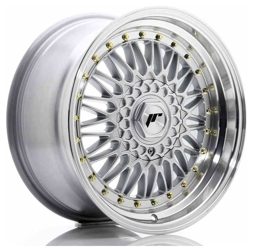 JR Wheels JR9 17x8,5 ET35 4x100/108 Silver w/Machined Lip