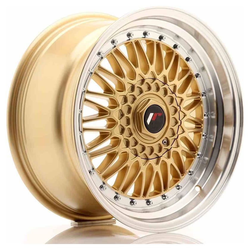 JR Wheels JR9 17x8,5 ET35 BLANK Gold w/Machined Lip