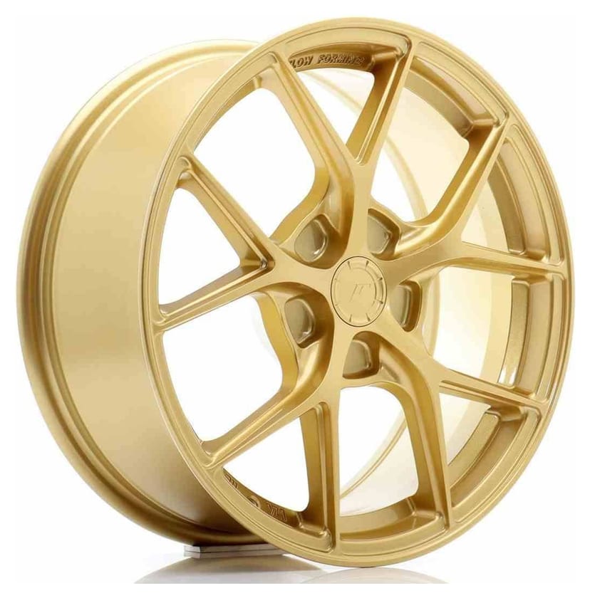 JR Wheels SL01 17x7 ET20-40 5H BLANK Gold