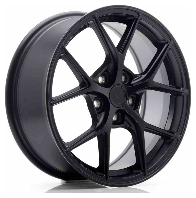 JR Wheels SL01 17x7 ET40 5x100 Matt Black