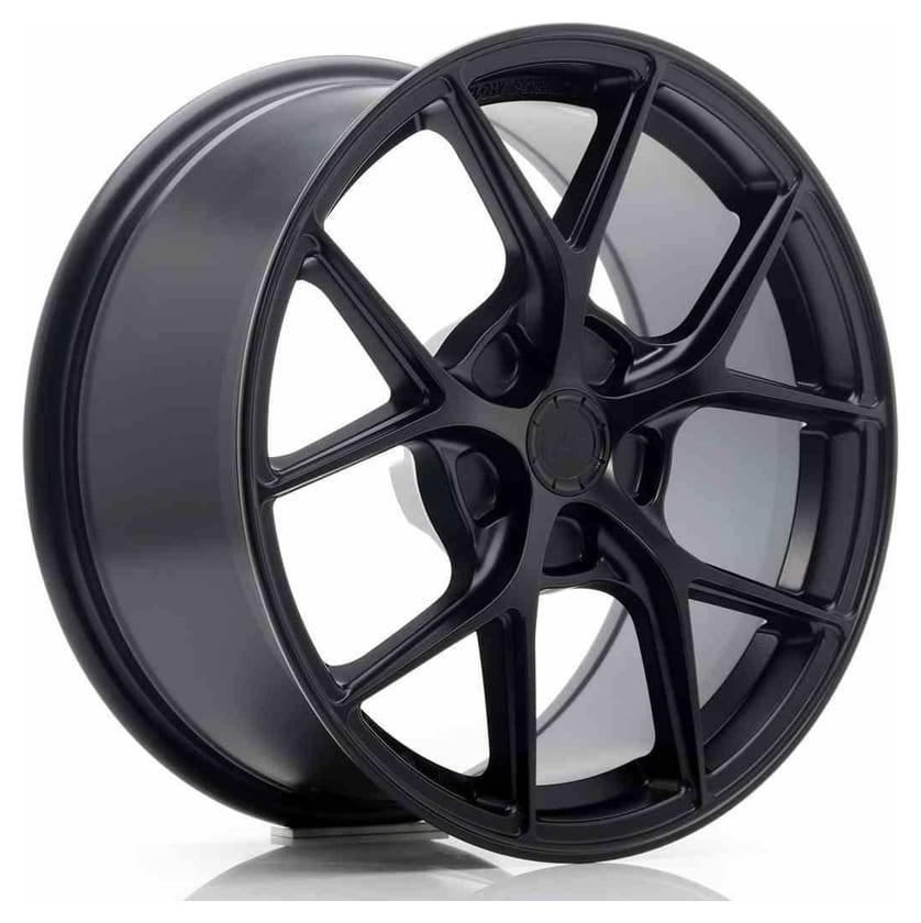 JR Wheels SL01 17x8 ET20-45 5H BLANK Matt Black