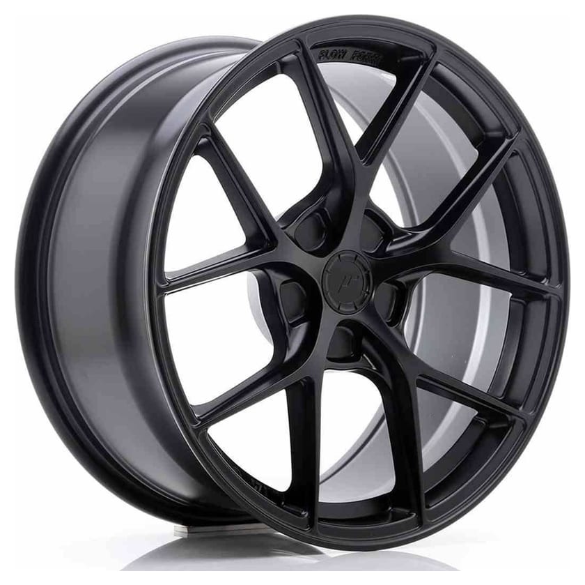 JR Wheels SL01 18x8,5 ET20-42 5H BLANK Matt Black