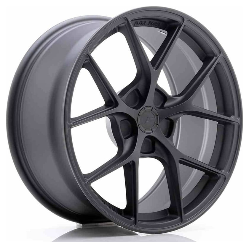 JR Wheels SL01 18x8,5 ET20-42 5H BLANK Matt Gun Metal