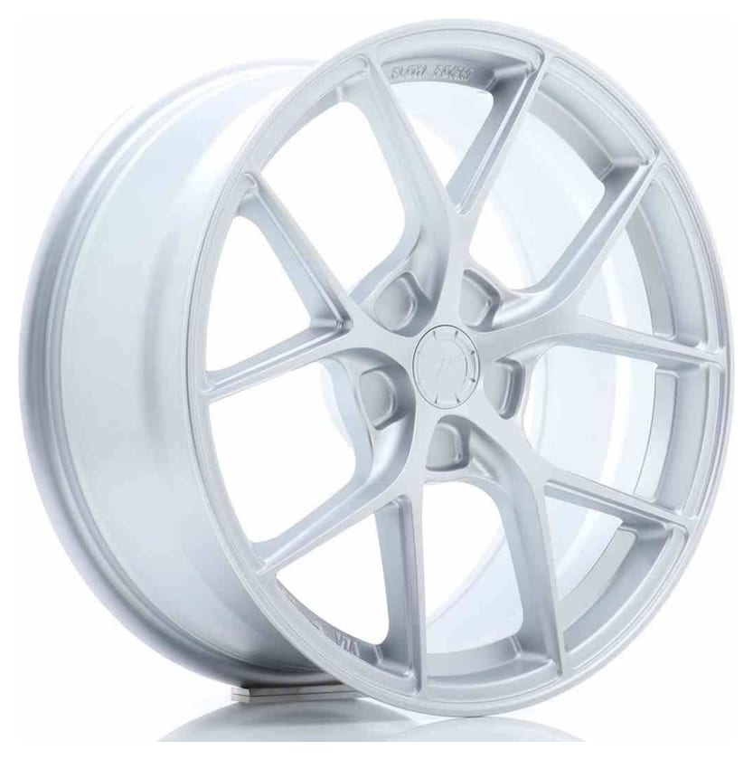JR Wheels SL01 18x8,5 ET35-42 5H BLANK Matt Silver
