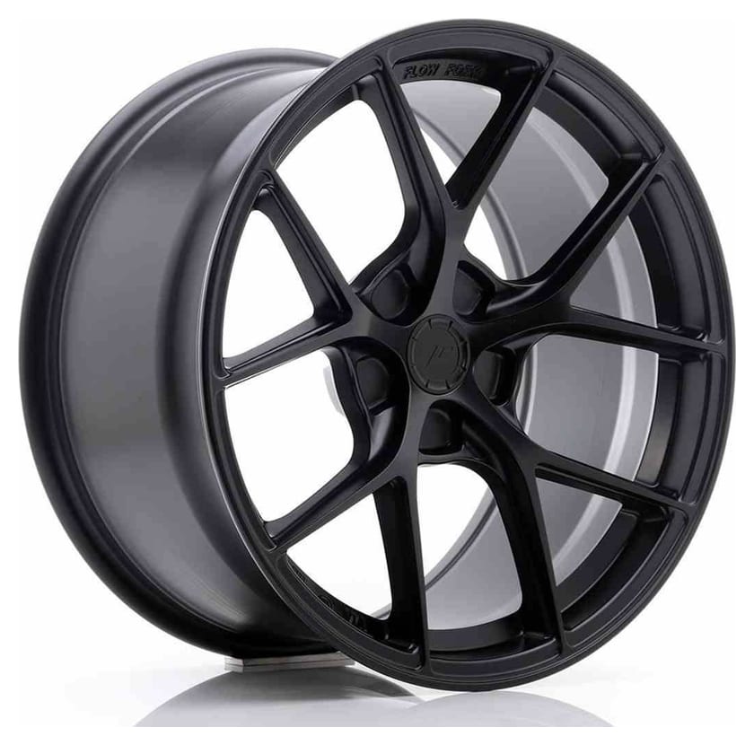 JR Wheels SL01 18x9,5 ET25-38 5H BLANK Matt Black