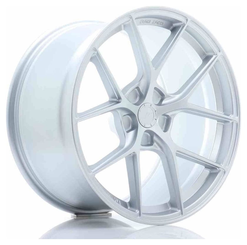JR Wheels SL01 19x10,5 ET25-40 5H BLANK Matt Silver