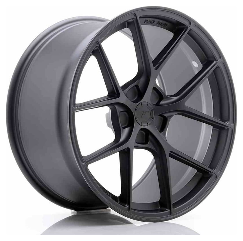JR Wheels SL01 19x10 ET20-40 5H BLANK Matt Gun Metal