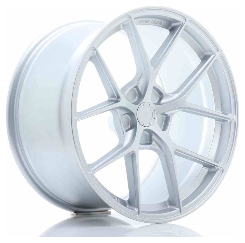JR Wheels SL01 19x9 ET20-35 5H BLANK Matt Silver