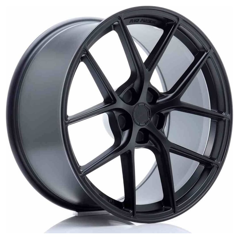 JR Wheels SL01 20x10 ET15-48 5H BLANK Matt Black