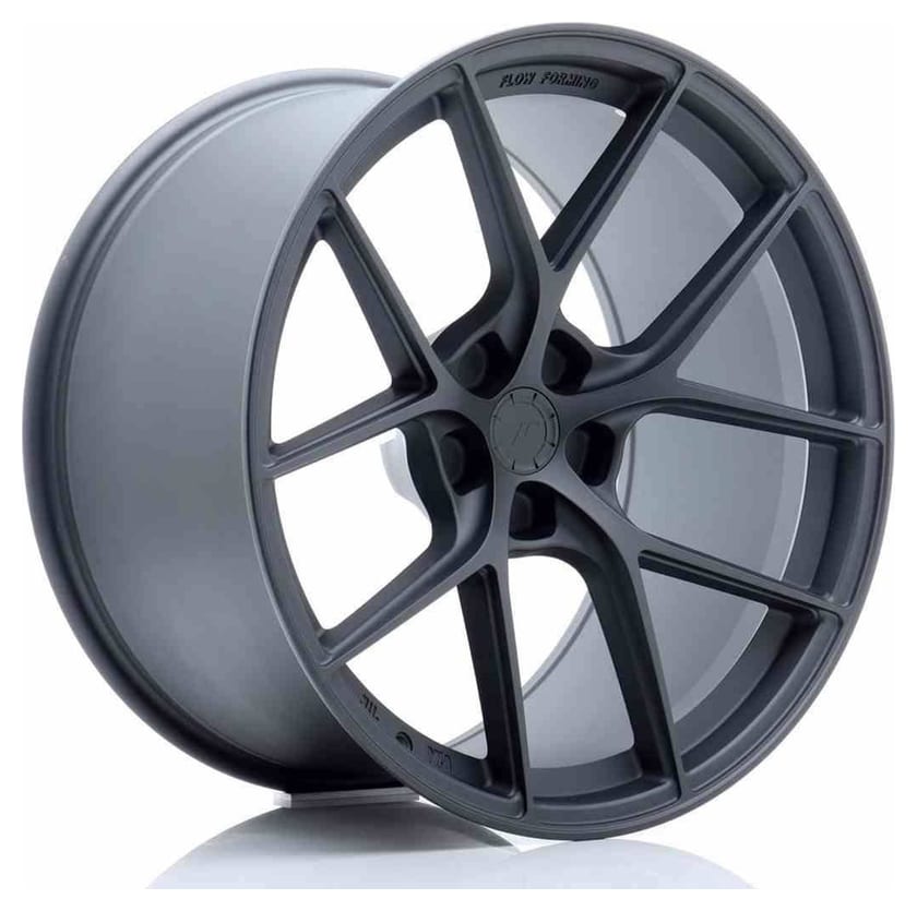 JR Wheels SL01 20x11 ET0-30 5H BLANK Matt Gun Metal