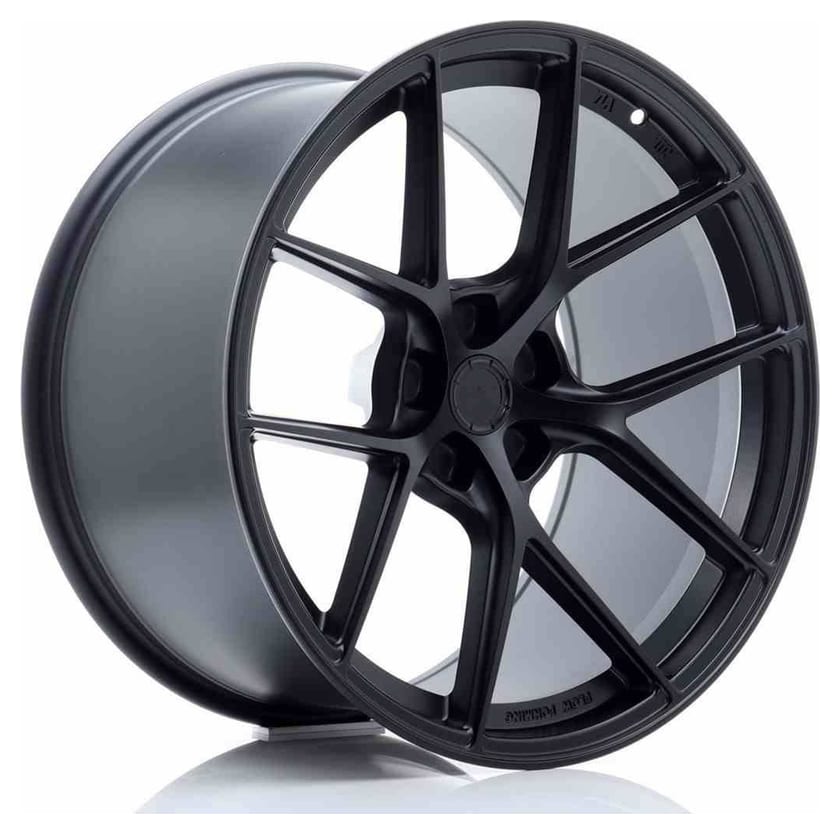 JR Wheels SL01 20x12 ET0-40 5H BLANK Matt Black