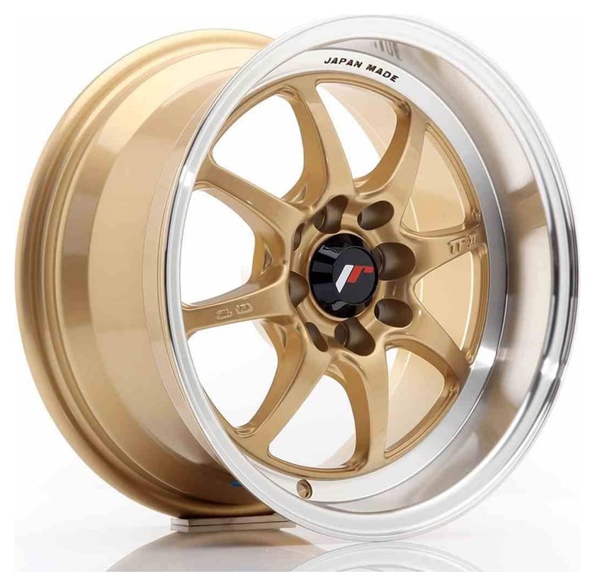 JR Wheels TF2 15x7,5 ET10 4x100/114 Gold
