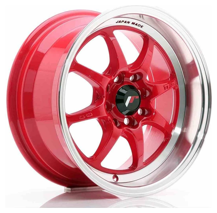 JR Wheels TF2 15x7,5 ET30 4x100/114 Red