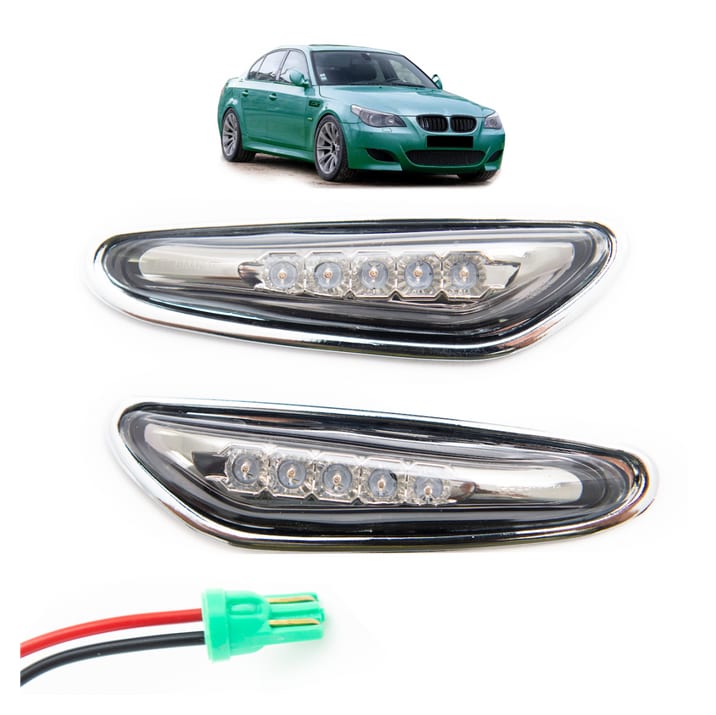 Kierunkowskazy BMW 5 E60 E61 3 E46 LED Smoke