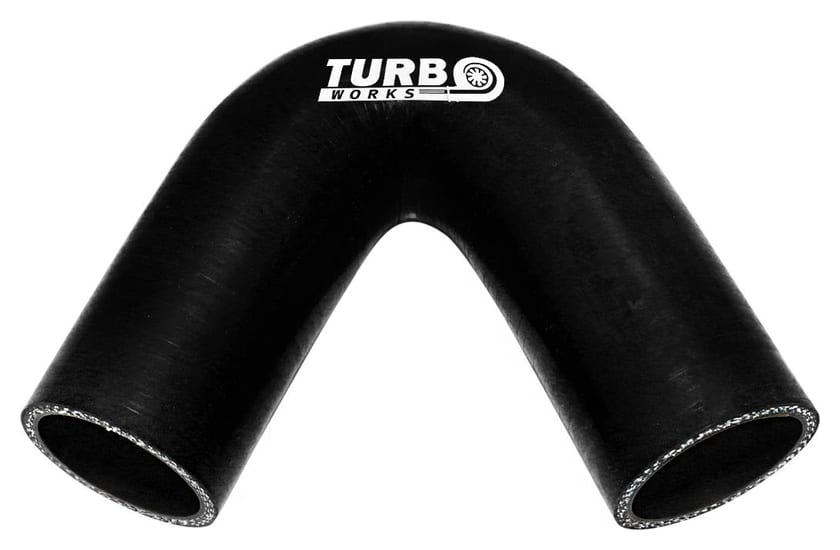 Kolanko 135st TurboWorks Black 63mm