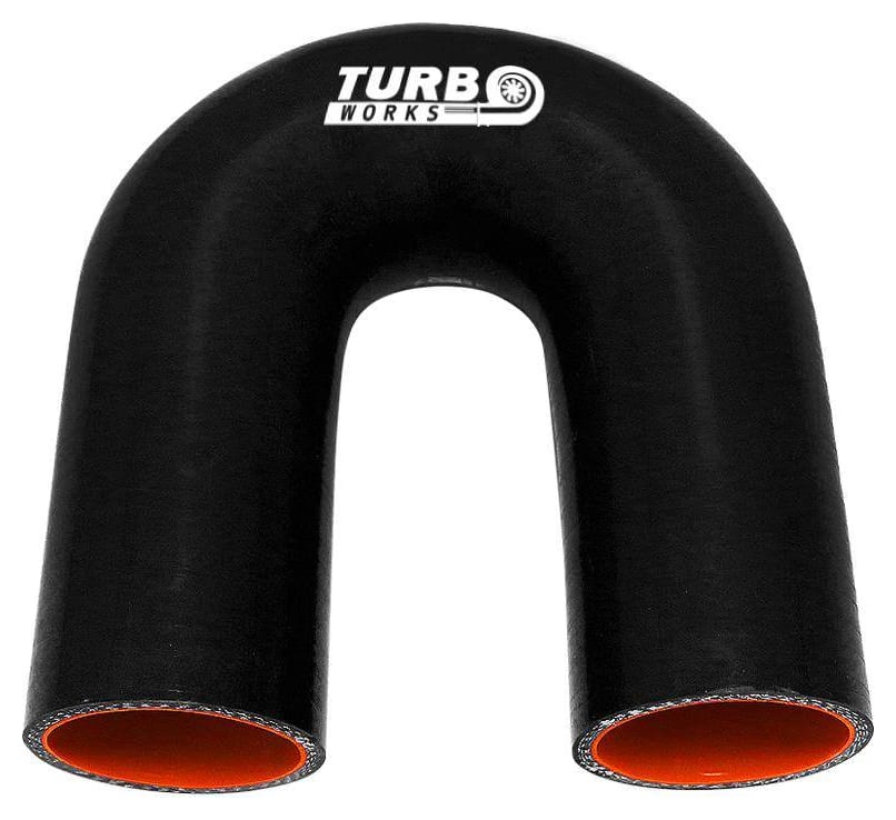 Kolanko 180st TurboWorks Pro Black 28mm