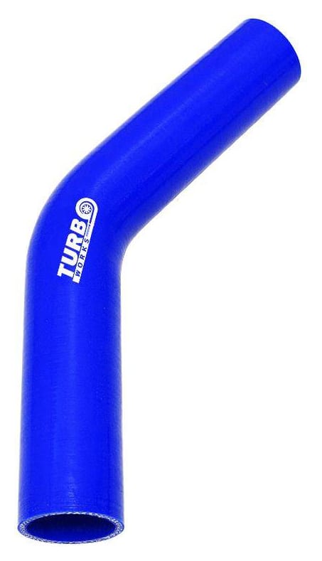 Kolanko 45st TurboWorks Blue 30mm XL