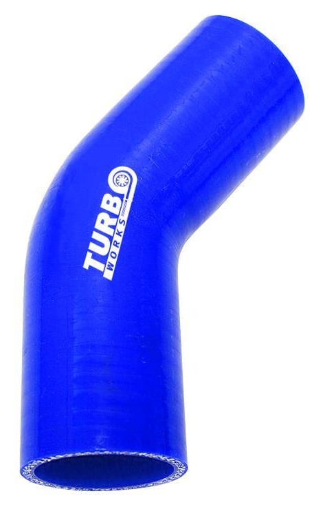 Kolanko 45st TurboWorks Blue 63mm