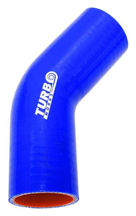 Kolanko 45st TurboWorks Pro Blue 57mm
