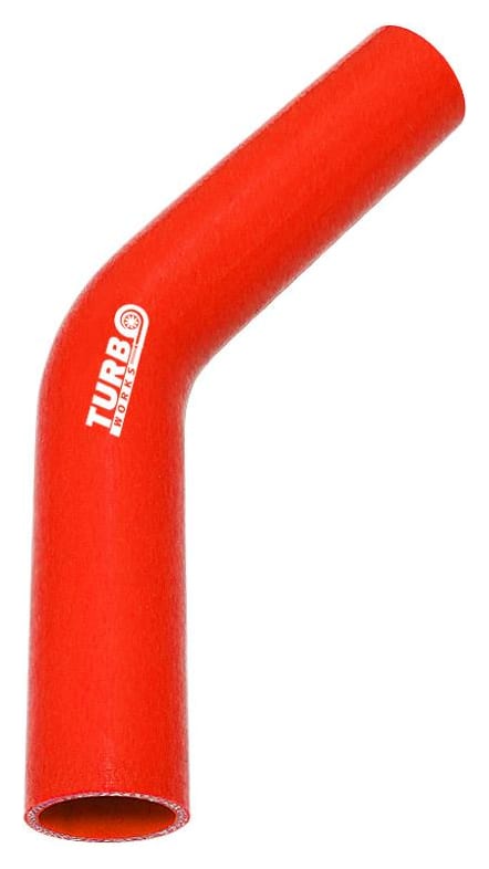 Kolanko 45st TurboWorks Red 51mm XL
