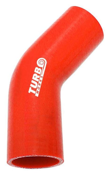 Kolanko 45st TurboWorks Red 63mm
