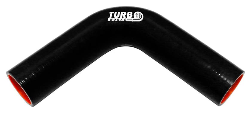 Kolanko 90st TurboWorks Pro Black 89mm XL