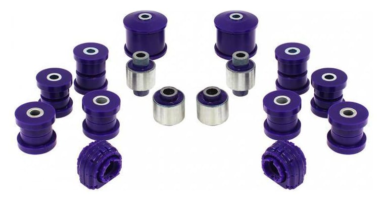 Komplet tulei zawieszenia tylnego TurboWorks - AUDI / SEAT / SKODA / VW - 16szt.