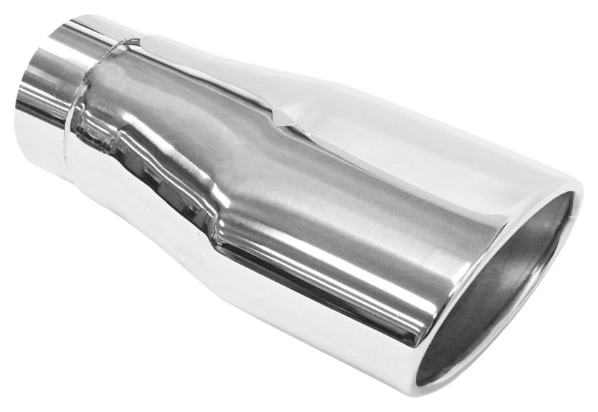 Końcówka tłumika 115x83mm wejście 70mm Polerowana