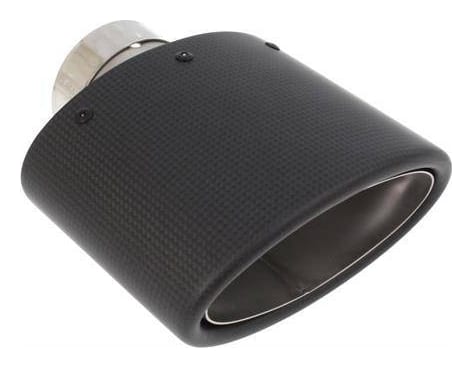Końcówka tłumika 82x152mm wejście 60mm Carbon Matt