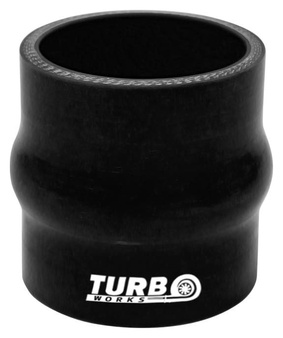 Łącznik antywibracyjny TurboWorks Black 89mm