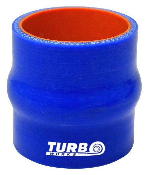 Łącznik antywibracyjny TurboWorks Pro Blue 89mm