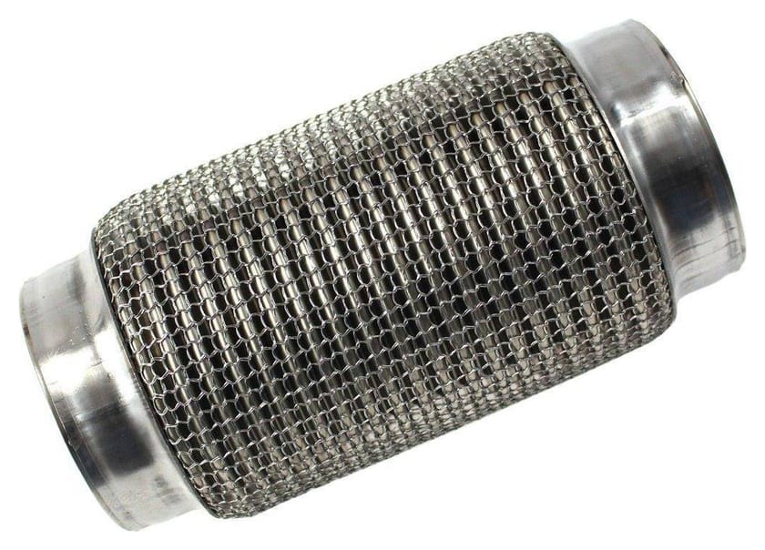 Łącznik elastyczny wydechu 70x150mm Wzmocniony 304SS