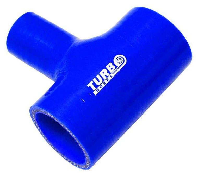 Łącznik T-Piece TurboWorks Blue 57-25mm