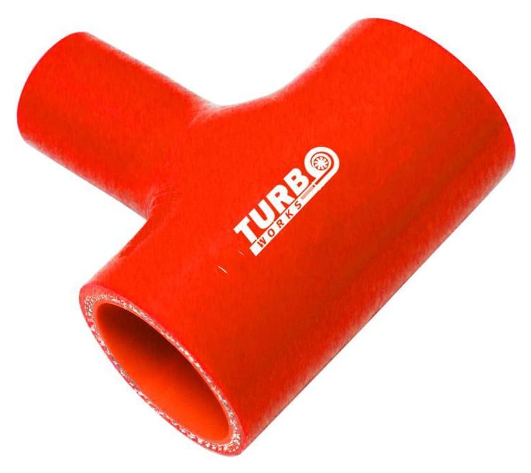 Łącznik T-Piece TurboWorks Red 63-9mm