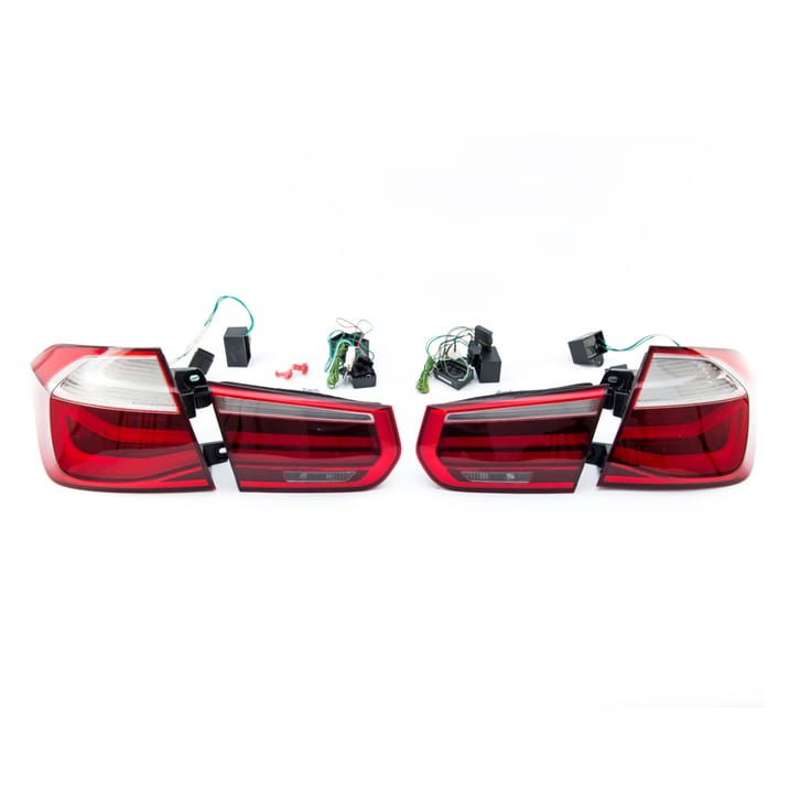Lampy BMW 3 F30 F80 Tył LED Red