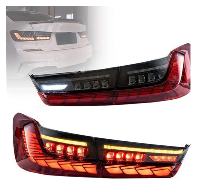 Lampy BMW 3 G20 G80 Tył Dynamic LED Red