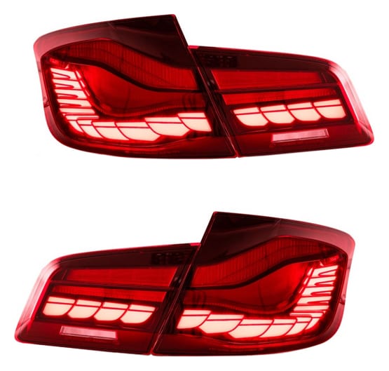 Lampy BMW 5 F10 Tył Dynamic LED Red